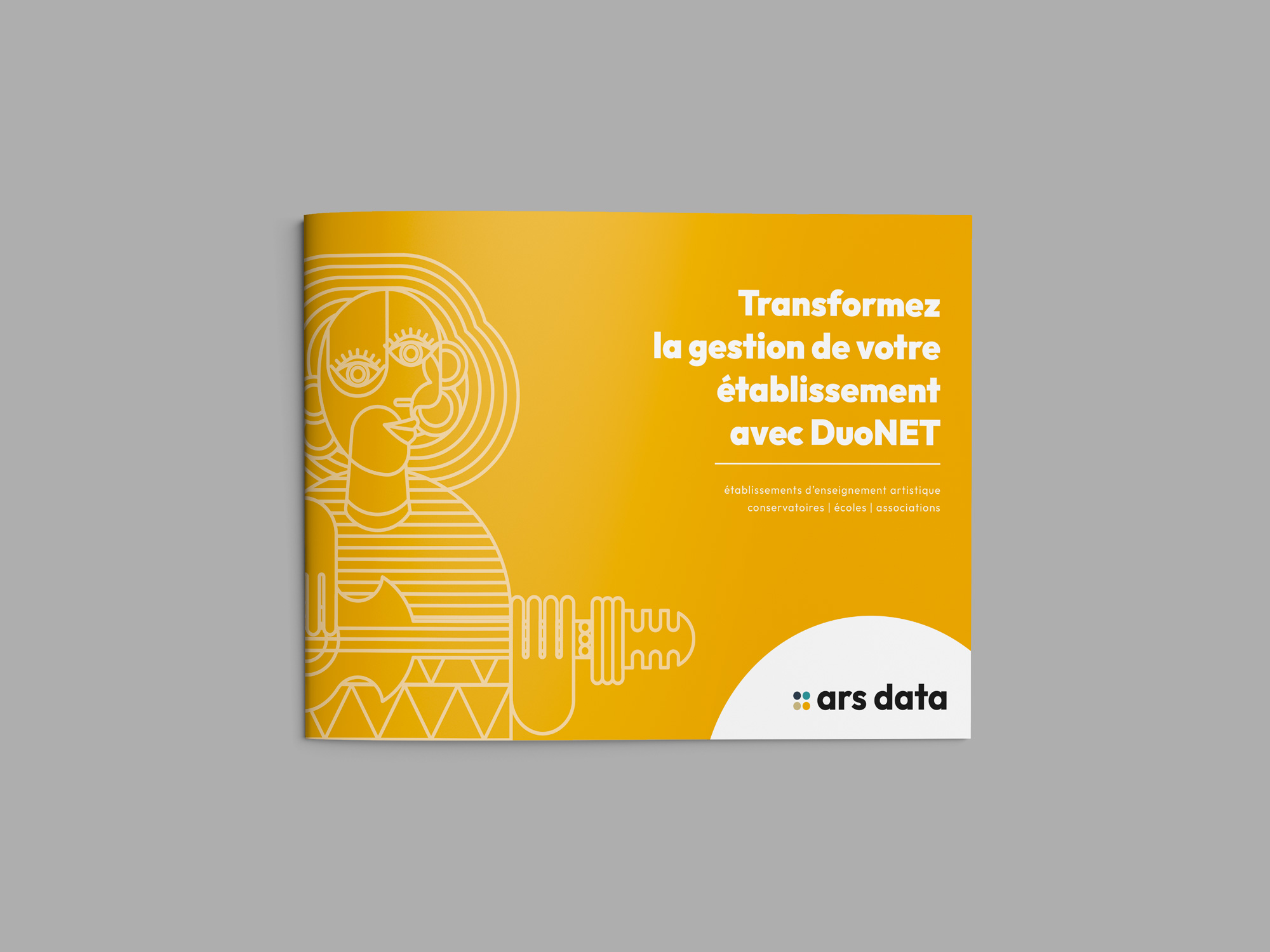 Plaquette commerciale et institutionnelle Ars Data