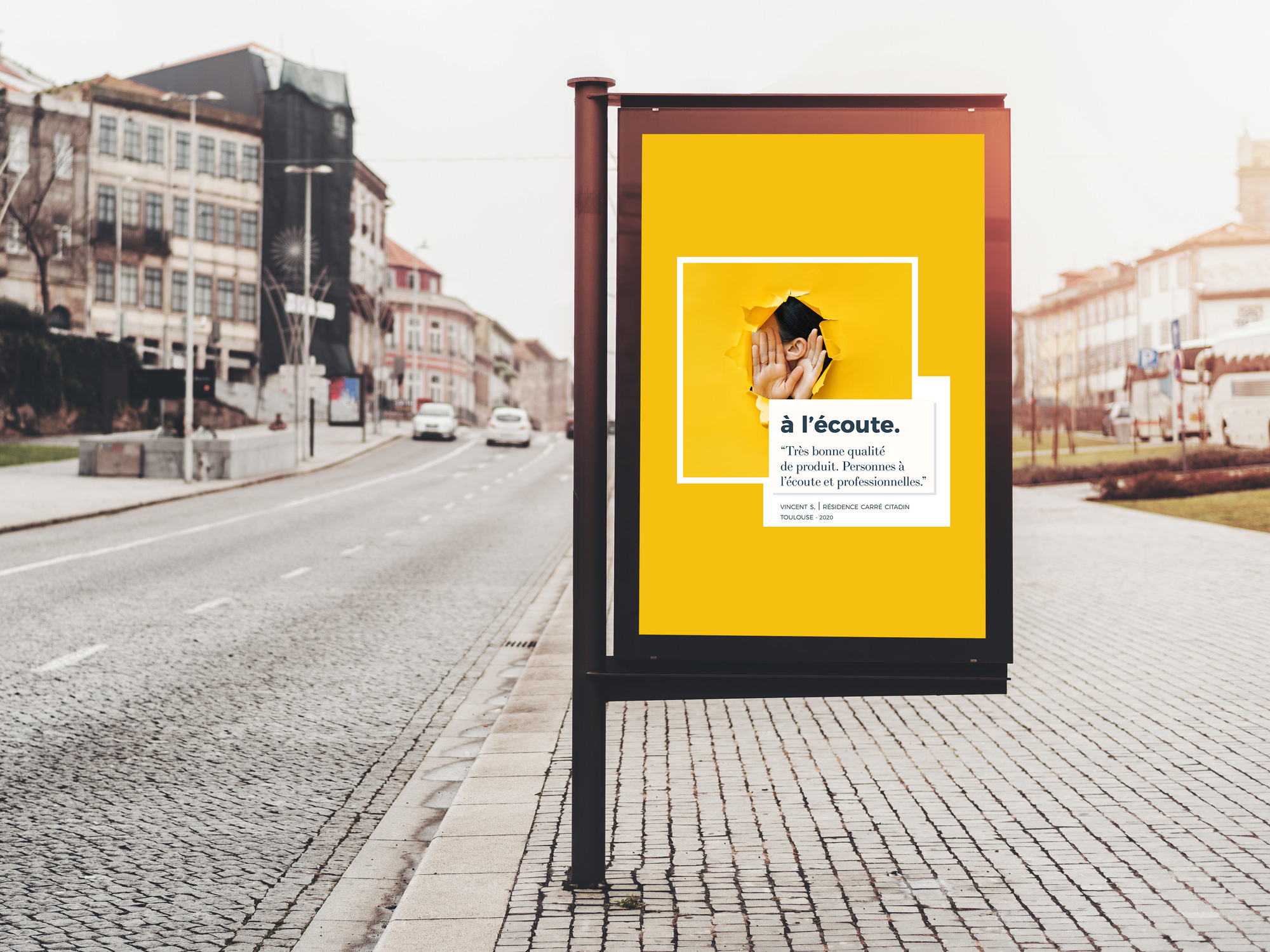 Concept pub - valorisation des avis clients