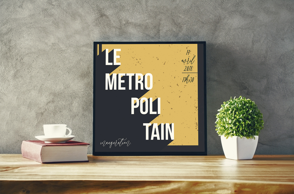 Invitation pour l'inauguration d'une résidence