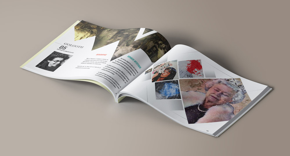 Catalogue artiste pour l'association de médiation culturelle Espoir Contemporain